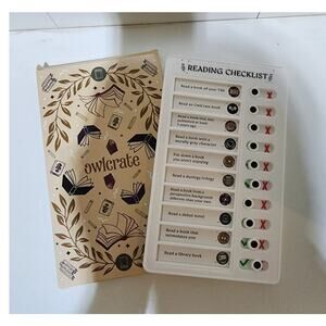 Owlcrate Reading Checklist